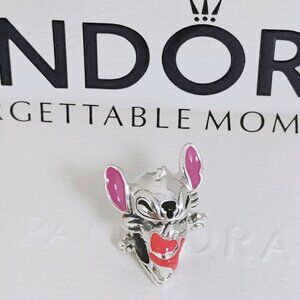 Pandora Stitch Birthday Cake Charm S925 Silver with box